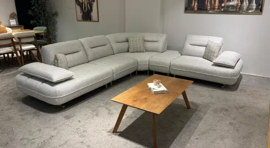 Product img 1, Kays Ahşap Ayaklı Köşe Koltuk Takımı